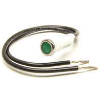 Painless Wiring 5/16" Dash Indicator Light 12-Volt, Green PW80205