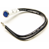 Painless Wiring 5/16" Dash Indicator Light 12-Volt, Blue PW80206