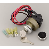 Painless Wiring Universal Waterproof Keyed Ignition Switch Fits 3/4" Dia Hole