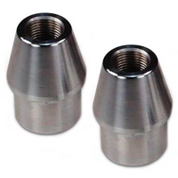 Pro Werks Round Weld-In Tube Adapters with R/H Thread (2 Pack) Fits Tube Size 3/4" O.D x .058" (5/16"-24 Thread Size)