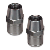 Pro Werks Hex Weld-In Tube Adapters with L/H Thread (2 Pack) Fits Tube Size 7/8" O.D x .058" (1/2"-20 Thread Size)