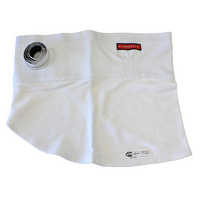 Pyrotect Helmet Skirt (White) Nomex/Knit with Velcro