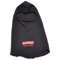 Pyrotect Two Layer Head Sock with Single Eye Port (Black) One Size Fits All. SFI Approved