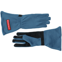 Pyrotect Two Layer Blue Racing Gloves (Small) SFI 3.3/5 Two Layer Nomex