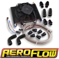 Aeroflow Holden Chev GM 2 Speed Powerglide Automatic Transmission Oil Cooler Kit