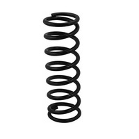 QA1 Coilover Spring High Travel 2.5in. Dia. 12in. Length 250 lbs/in. Silver Powdercoated Each
