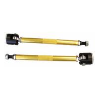 QA1 Strut Rod Dynamic Adjustable Aluminum Gold Anodized Direct Bolt-in A Body For Dodge For Plymouth Pair