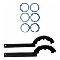 QA1 Coilover Adjustment Tool Spanner Wrench Thrust Bearings Washers Fits Economy Non Adjustable Shocks