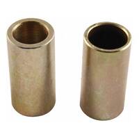 QA1 Shock Mount Sleeves Steel 0.500/0.438in. I.D. 0.625in. O.D. 1.250in. Length Gold Iridited Pair