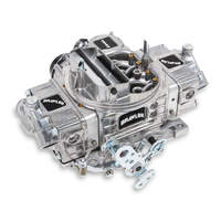 Quick Fuel Carburettor Street 670 CFM Brawler Diecast Model 4 Barrel Electric Gasoline Aluminum Shiny Each