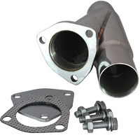 Quicktime Performance 2-1/4" Stainless Steel Y-Branch Cutout with Flange