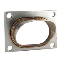 Quicktime Performance Oval S/S Turn Down Suit Single Or Dual Exhaust Cutout