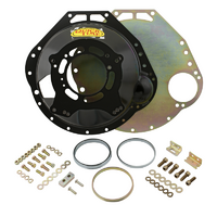 Quicktime Inc Steel SFI 6.1 Bellhousing Suit SB Ford With T10 & TKO Transmission, 157 Tooth, 10.5" Clutch