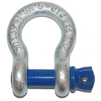 Auto King Bow Shackle 4750kg rated 19mm 3/4" trailer chain RBOWS19