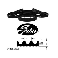 RCD Kevlar Poly Chain GT2 Blower Belt 1568mm X 75mm x 14mm