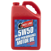 Red Line Oil 5W50 Motor Oil 1 Gallon Bottle 3.785 Litres 