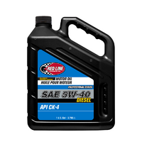 Red Line Oil 5W40 Diesel Professional Series Motor Oil 1 Gallon Bottle 3.785 Litres 