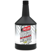 Red Line Oil 10W30 Motorcycle Oil 1 Quart Bottle 946ml 