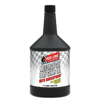 Red Line Oil 80W Motorcycle Gear Oil With ShockProof 1 Quart Bottle 946ml 