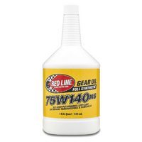 Red Line Oil 75W140 NS GL-5 Gear Oil 1 Quart Bottle 946ml 