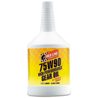 Red Line Oil 75W/90 GL-5 Gear Oil 1 Quart Bottle 946ml 