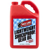 Red Line Oil Lightweight ShockProof Gear Oil 1 Gallon Bottle 3.785 Litres 