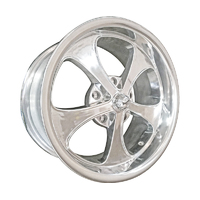 Ridler 645 Wheel Polished 17x8 5 For Ford Back Space 0mm