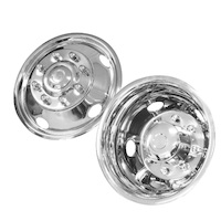Ridler 19.5' Duallie Wheel Simulators For Ford Super Duty 4WD 5-Hole Wheels 8-Lug