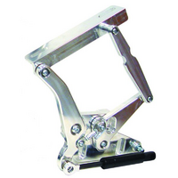 Ring Brothers Billet Bonnet Hinge Kit Natural Finish Suit Ford Falcon 1967-1971 Solid Frame for Steel Bonnet