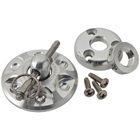 Ring Brothers Billet Hood/Bonnet Pin Kit Universal, Natural Finish