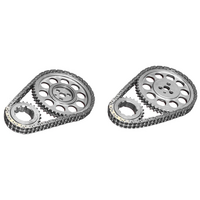 Rollmaster Timing Chain For Chrysler V8 B/B 3 Bolt Cam Sprocket With Torrington Bearing Nitrided Kit