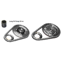 Rollmaster LS2 3 Bolt Single Row Timing Chain Set