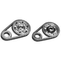 Rollmaster Double Row Timing Chain Set Nitrided With Torrington Bearing Vernier Adjustable Suit SB for Ford 5.0L-5.8L Windsor HO EFI