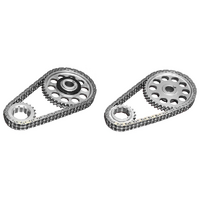 Rollmaster Double Row Timing Chain Set Nitrided With Torrington Bearing Suit BB for Ford 429-460, Line Bore .005"