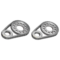 Rollmaster Double Row Timing Chain Set Nitrided Sprockets Suit Buick V8 403-425-455