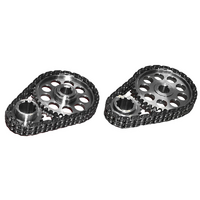 Rollmaster Double Row Timing Chain Set Suit BMC MGB Series 4cyl Leyland Engine, 5 keyway
