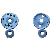 Rollmaster Timing Gear Set Suit Holden 186-202 6cyl, Vernier Adjustable, Helical Cut (Not Grey Motor)
