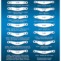 Racing Optics 2 mil Laminated Clear XStack 10 Tearoffs Fits Arai GP6 SK-6