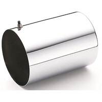 RPC Chrome Steel Oil Filter Cover 5-3/16" H x 3-11/16" OD RPCR1067