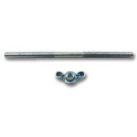 RPC Air Cleaner Stud & Wingnut 1/4"-20 x 5" Long Suit Steel Air Cleaner RPCR2175