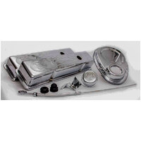 RPC Engine Dress Up Kit (Flamed) with Short Valve Covers SB Chev V8 RPCR3033