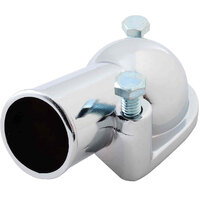 RPC Chrome Steel Thermostat Housing, Gasket Style Fits SB & BB Chev V8 1966-1975 RPCR4789