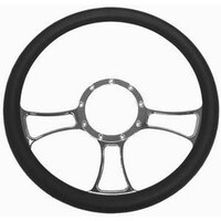 14" Trinity Aluminium Steering Wheel (Chrome)