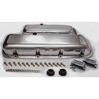 RPC Polished Aluminium Short 2-7/8" Rocker Covers BB Chev 396 427 454 502 V8 RPCR6231-2