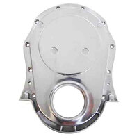 RPC Polished Aluminium Timing Chain Cover Fits B/B Chev 396-454, Includes Cover, Seal, Gaskets & Bolts RPCR8422