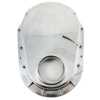 RPC Polished Aluminium Timing Chain Cover Fits 1991-95 B/B Chev 454-502 "Generation 5"(Gasket Style) RPCR8425