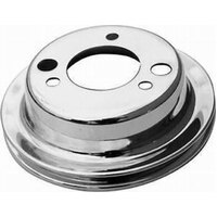 RPC Polished Aluminium Crankshaft Lower Pulley, Double Groove 6.60" RPCR8843POL