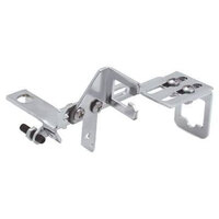 RPC Chrome Steel Carburettor Mounted Linkage Bracket Fits Automatic Transmission Fits Most Holley/AFB RPCR9620