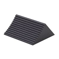 RACERAMPS Wheel Chock Composite Foam Black 12.00 in. Width 10.13 in. Length 5.00 in. Height Each
