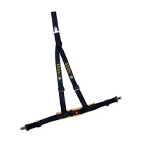 Autotecnica 3 Point Racing Harness Seat Belt ECE Approved Black RS-306BK